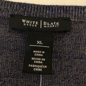 White House/Black Market sweater. Gray new with tags. Size XL